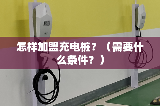 怎样加盟充电桩？（需要什么条件？）